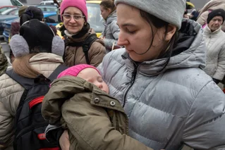 ukraine mother and child